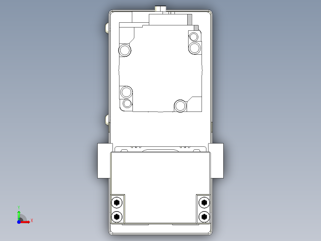 钢基模组TPA-KNR-5002C-250A1-MU-H1前视图