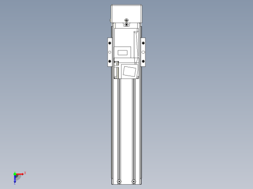 钢基模组TPA-KNR-5002C-250A1-MU-H1俯视缩略图