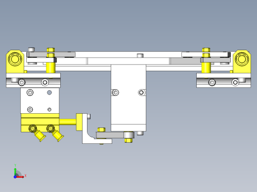 缩放仪式定心机构前视缩略图