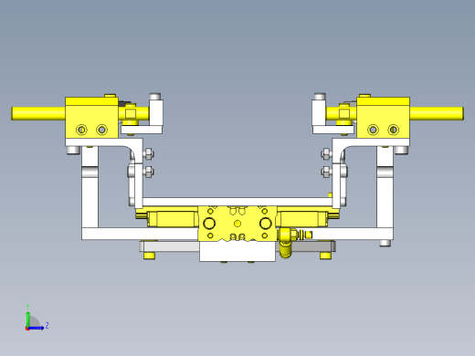 缩放仪式定心机构左视缩略图