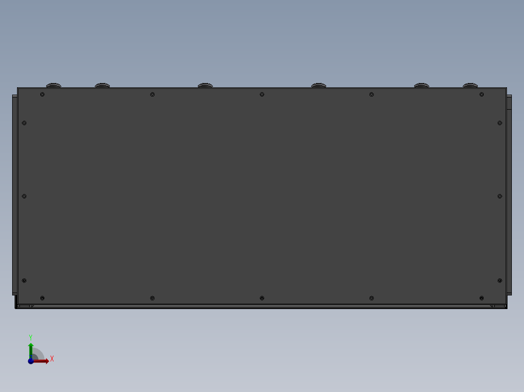 测试电路板用的双针床设备（含工程图sw17可编辑+cad）前视图