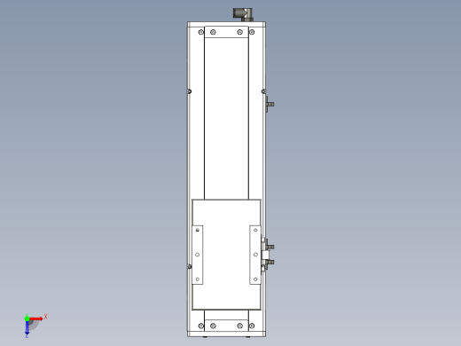 Toyo东佑达直线模组-ECH14-250-BM-200W俯视缩略图