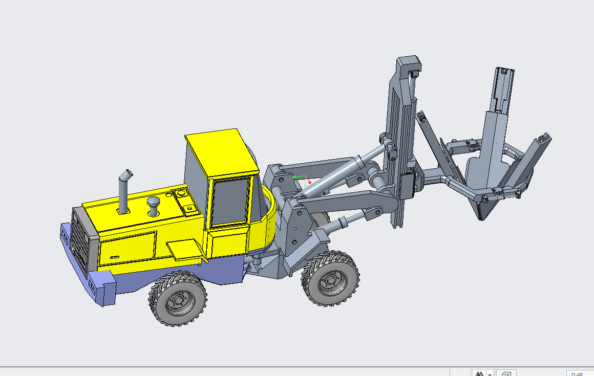 树木移栽机结构设计