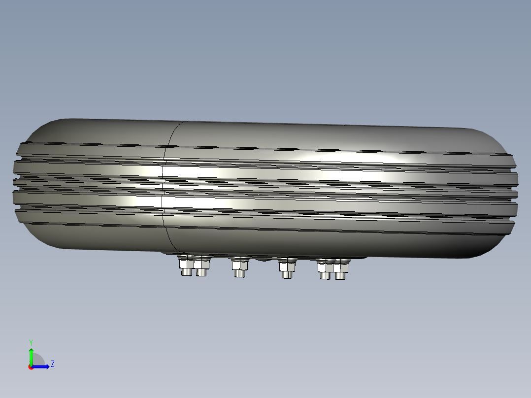 MOYEU TAMBOUR ABS轮胎左视图