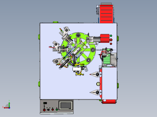 全自动软管灌装封口机--sw后视缩略图