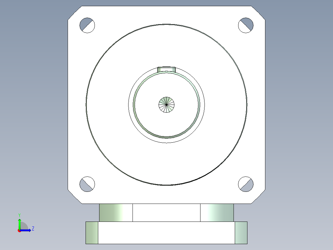 直齿ZPLX220-L3 35-114.3-200-M12.stp左视图