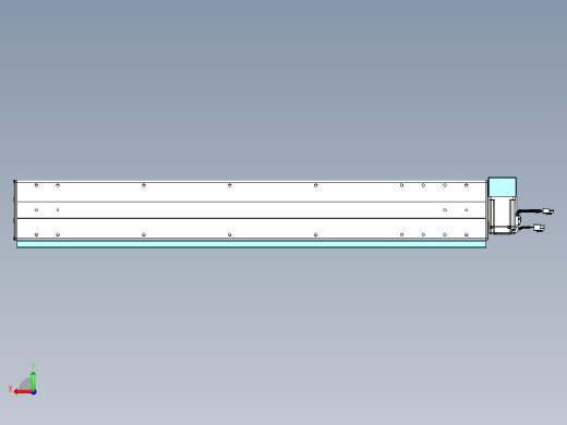 威洛博VBF同步带传动一般环境VBF14-L45-S800-BRD-ZP40-C3.step后视缩略图