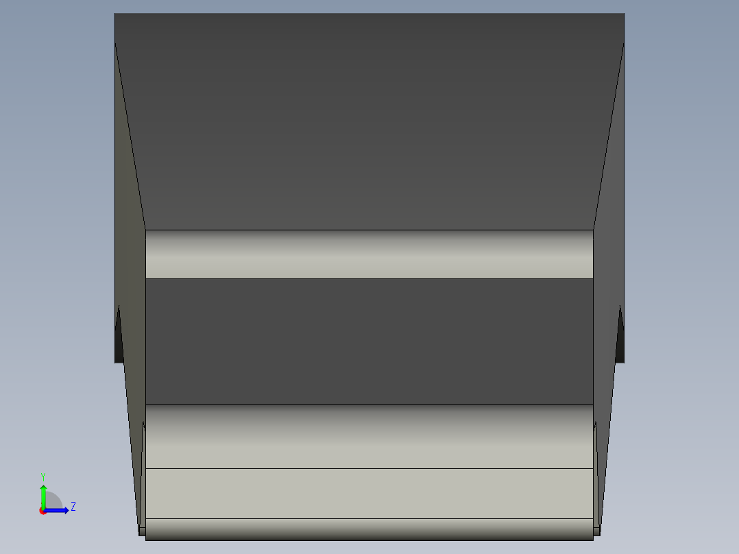 提拉式取手MA-187,205,228-3D多系列多零件图纸模型左视图