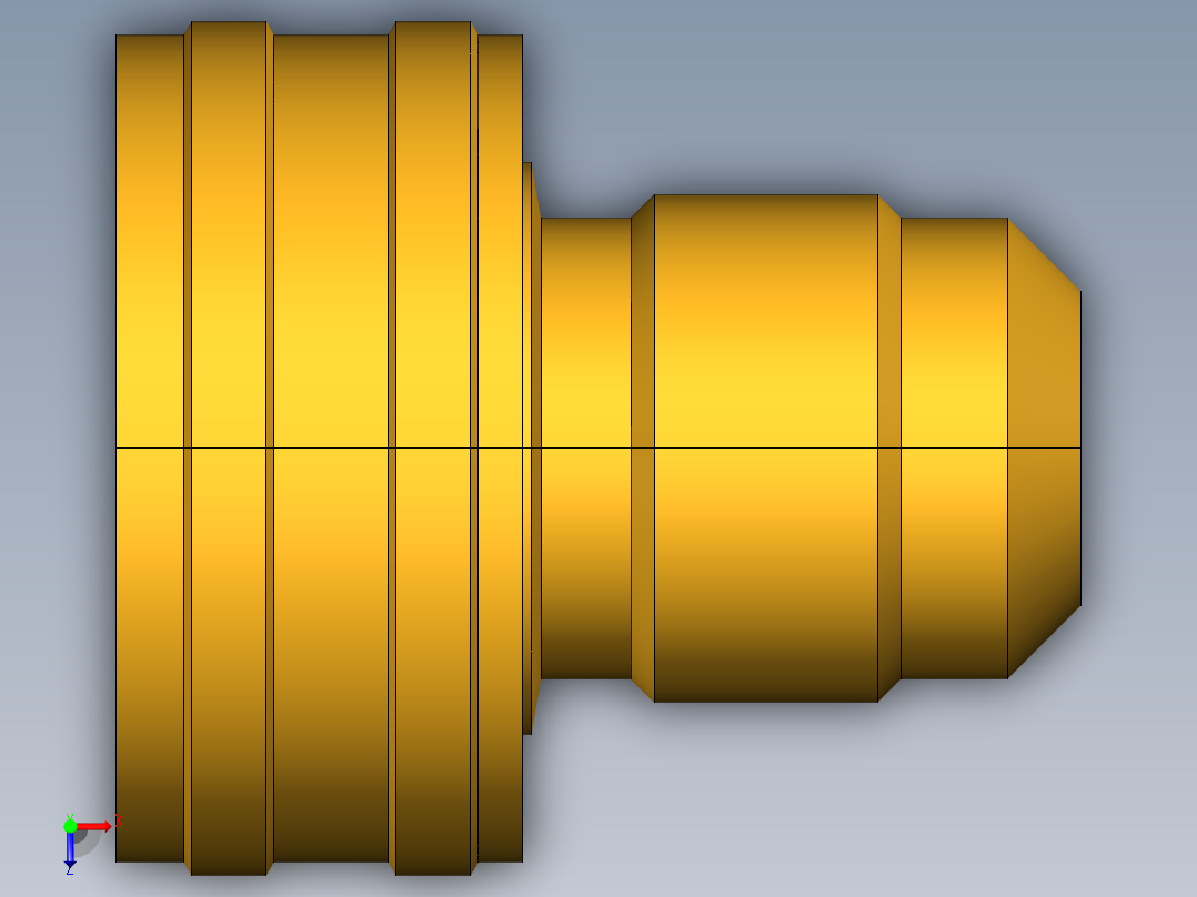 水管接头Swivel Connector SAE Flare to Female Hose Thread 50GHSV-8-12俯视图