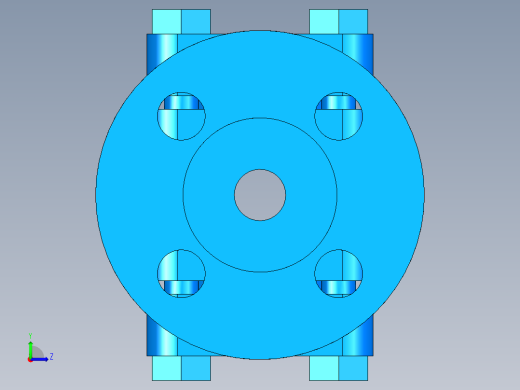 阀门模型-DN15___左视缩略图