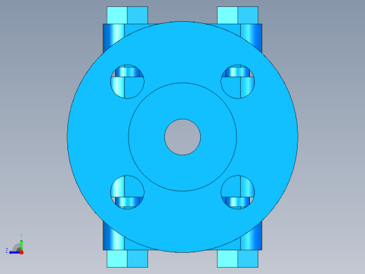 阀门模型-DN15___右视缩略图