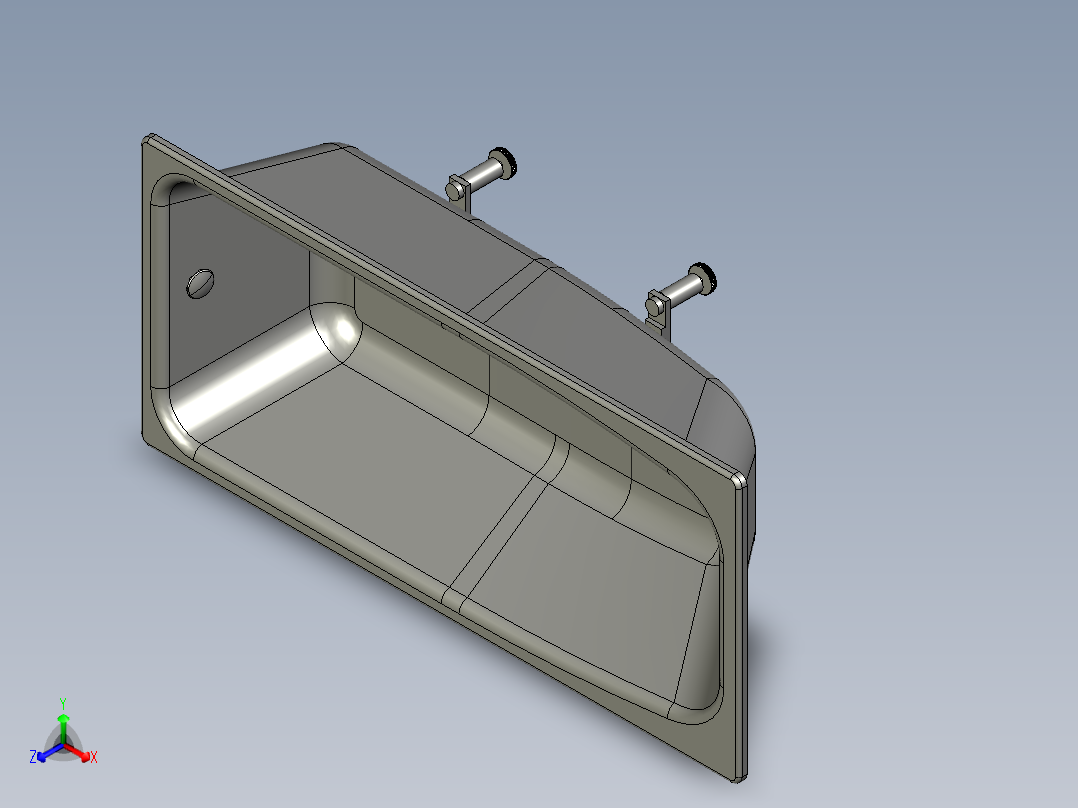 浴缸3正等轴测图