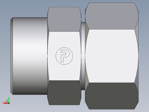 卡套式工业通用硬管接头EO_Distance_piece_adapter_DA30SOMDCF后视缩略图