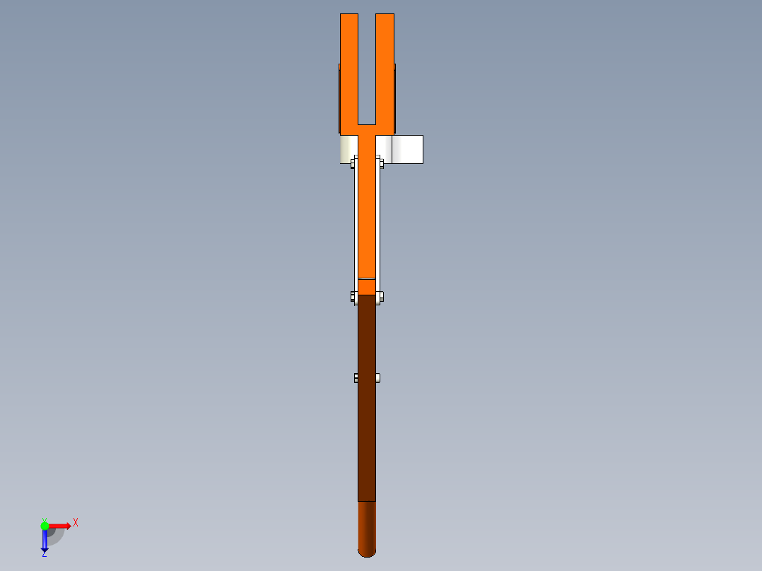 手压玉米脱粒机conventional-corn-sheller-INV俯视图