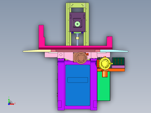 经济型手动平面磨床前视缩略图