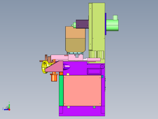 经济型手动平面磨床右视缩略图