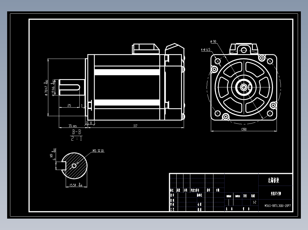 电机MS6S-80TL30B1-20P7.DWG