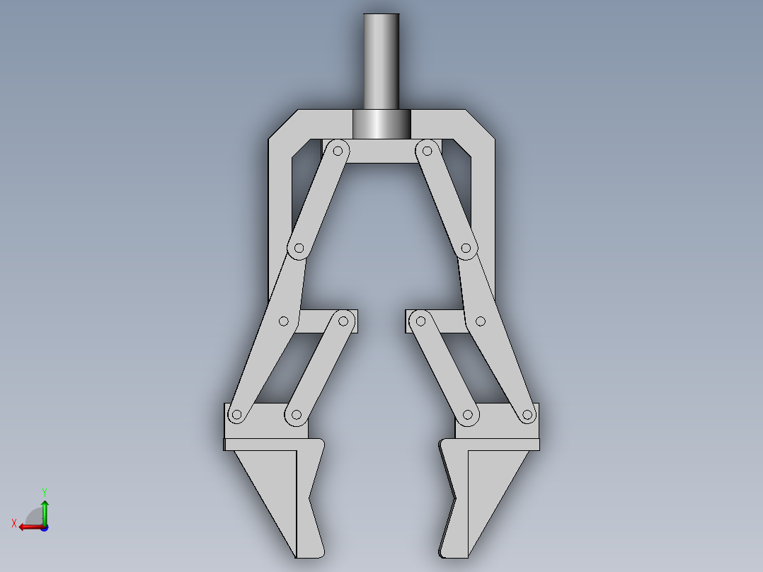 连杆夹持机构（含仿真）454155