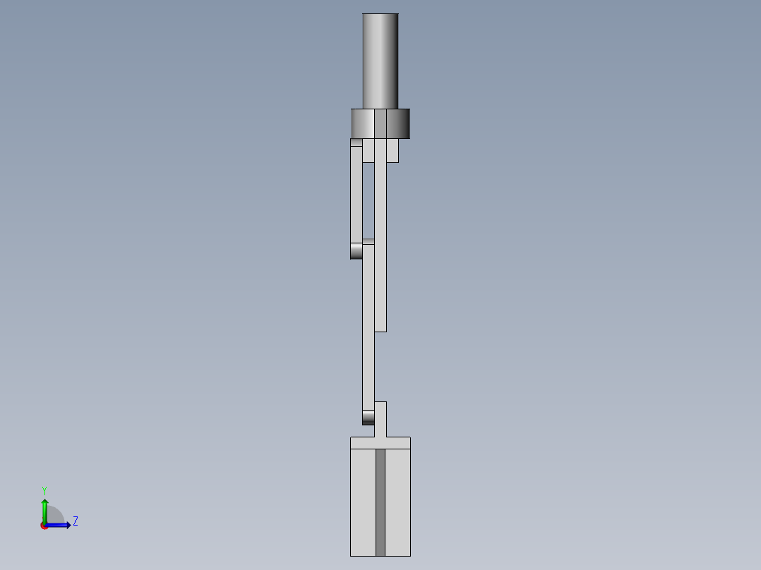 连杆夹持机构（含仿真）454155左视图