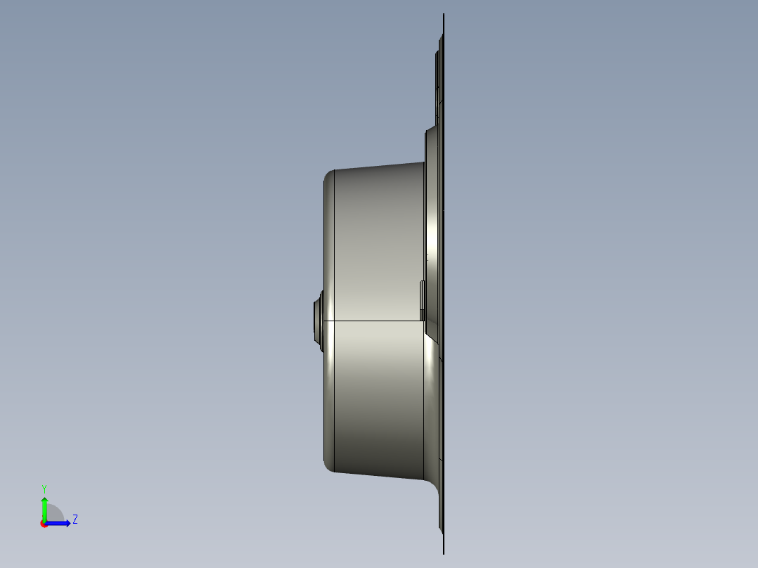 水槽、不锈钢水槽(108)左视图