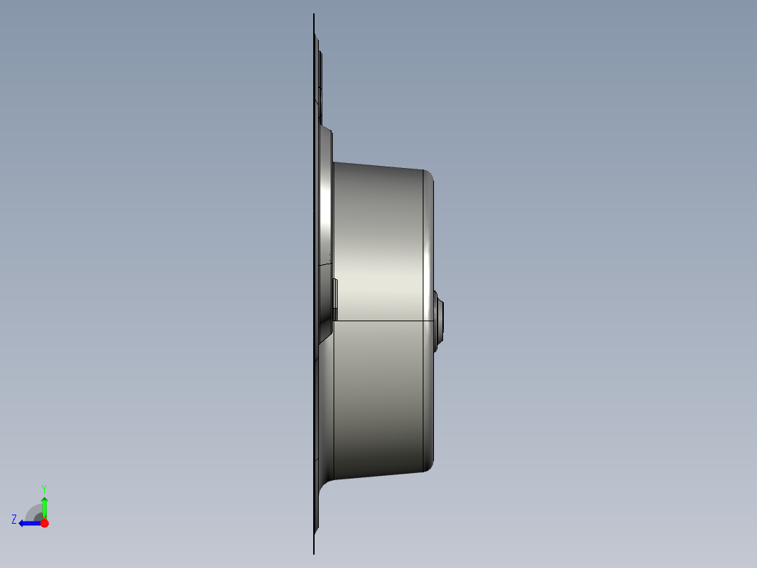 水槽、不锈钢水槽(108)右视图