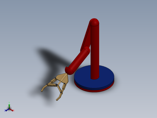 机械臂正等轴测缩略图