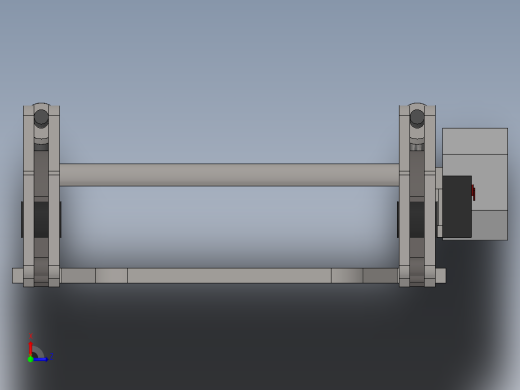 液压折弯机sw23可编辑俯视缩略图