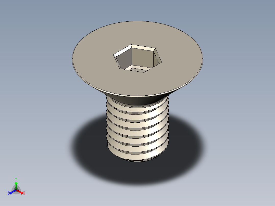 Screw_ISO_10642_M8x14_A2.STEP主视图