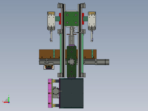 TYPE-C自动装盘机构后视缩略图
