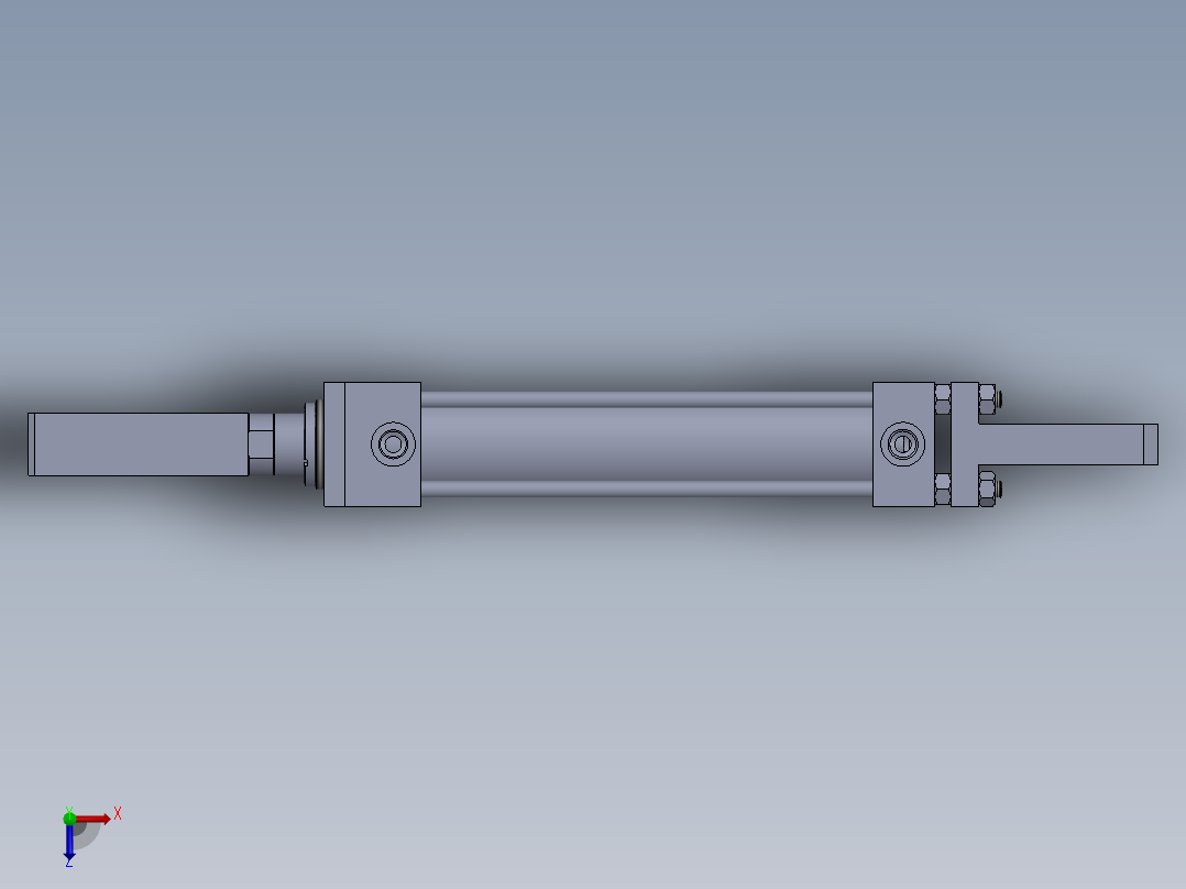 拉杆式液压缸-63x45x270-mm-1.snapshot.1俯视图