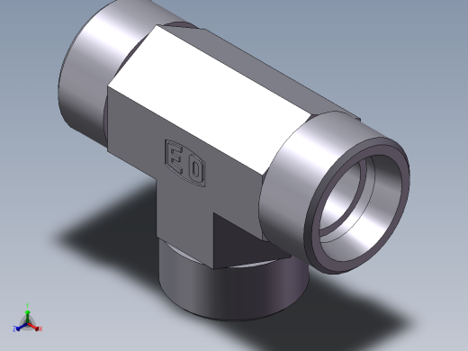 AC+AD 三通接头 T、AC-26