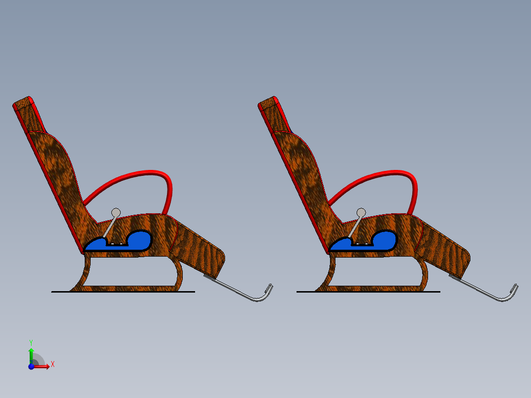 A3003749-舒适椅前视图