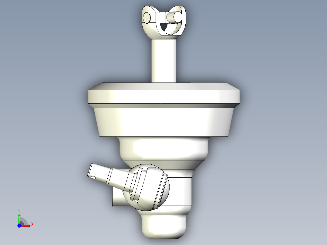 家用汽车电动助力转向系统设计前视图