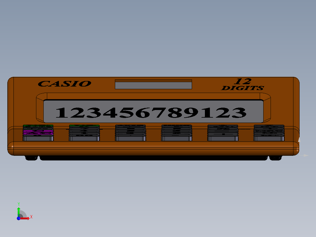 计算器(15)前视图