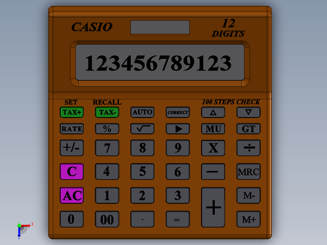 计算器(15)俯视图