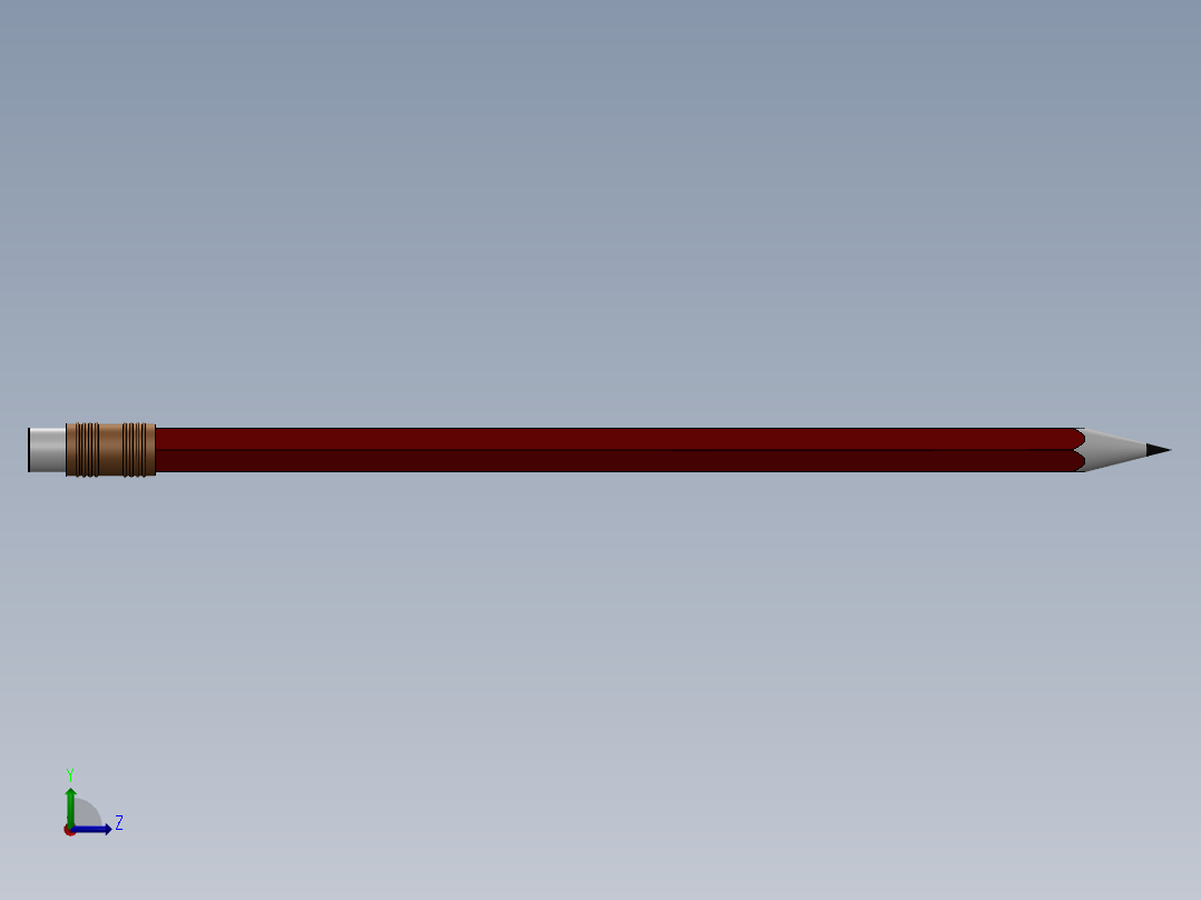 笔、中性笔、铅笔(29)左视图