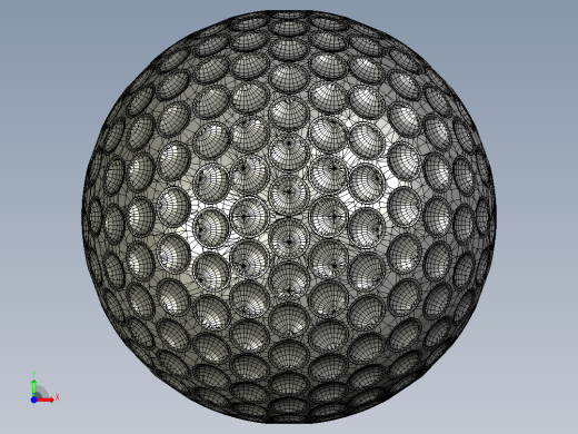 高尔夫球、高尔夫球小车、高尔夫球装备golf-ball--4 SW CREO STL.zip前视缩略图