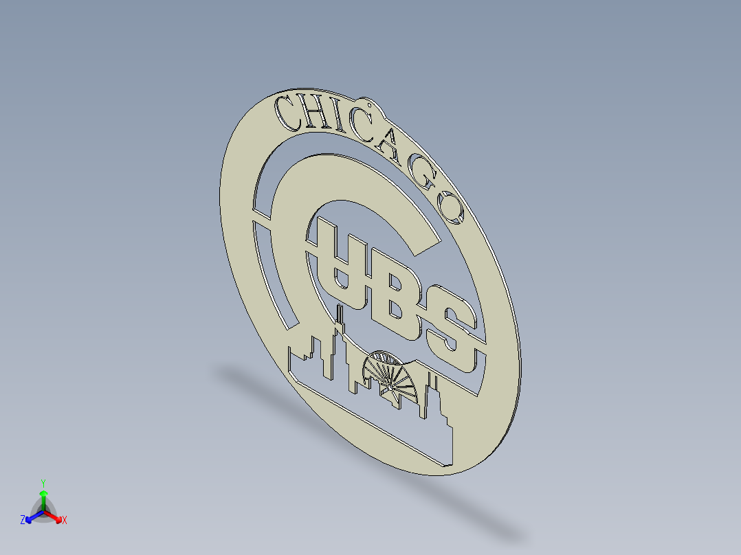 定制芝加哥小熊队标志