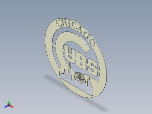 定制芝加哥小熊队标志