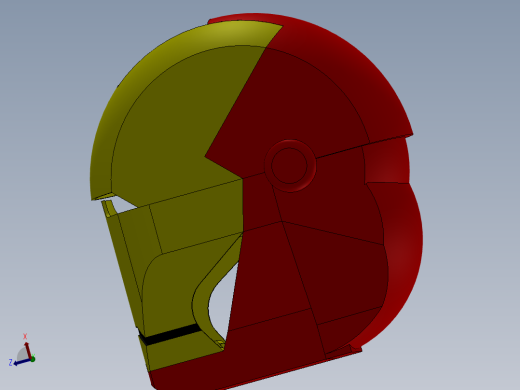 钢铁侠马斯克头盔