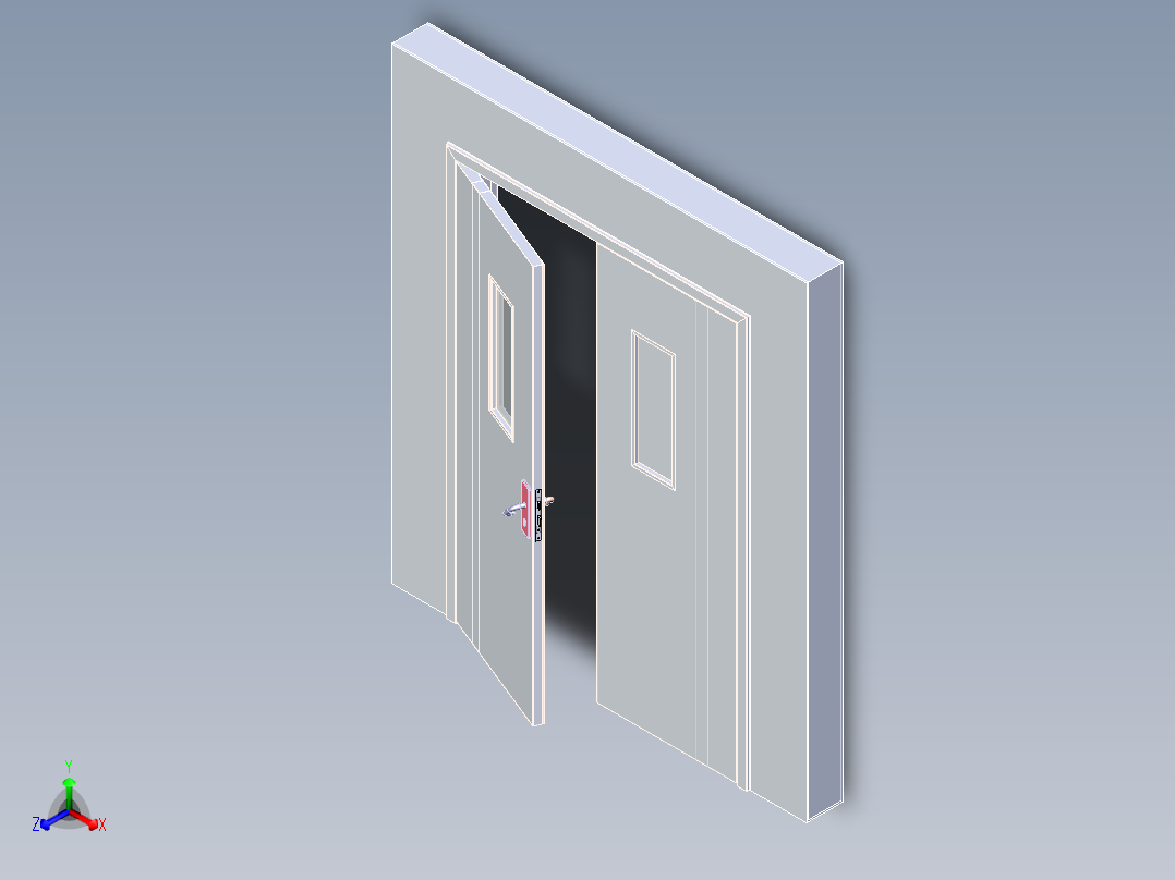 消防门防火门钢质门