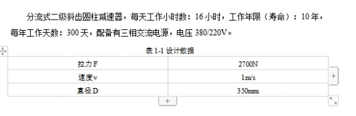 分流式二级斜齿圆柱减速器设计-出入联轴器F=2700 v=1 D=350含3张CAD图缩略图