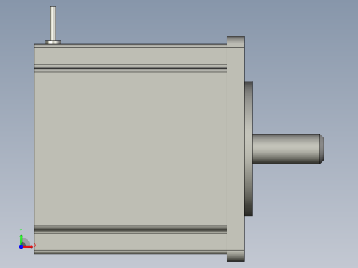 三相60系列混合式步进电机60BYG350CLS-SASSML-0562前视缩略图