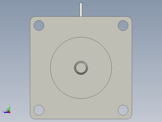 三相60系列混合式步进电机60BYG350CLS-SASSML-0562右视缩略图