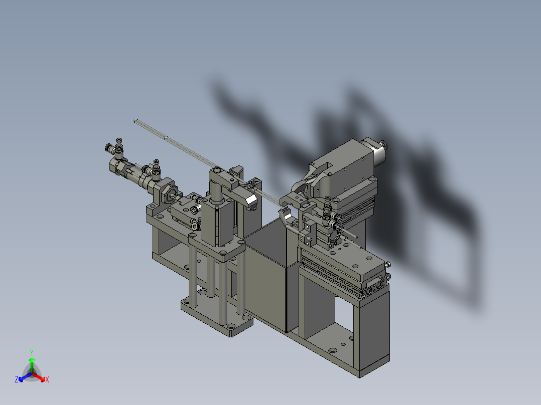 CZXD191019-03绳子穿线机构正等轴测图