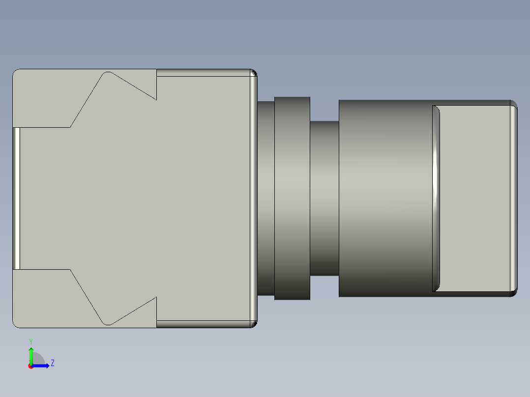 asTS-M80-04-LAY37Y090开关左视图