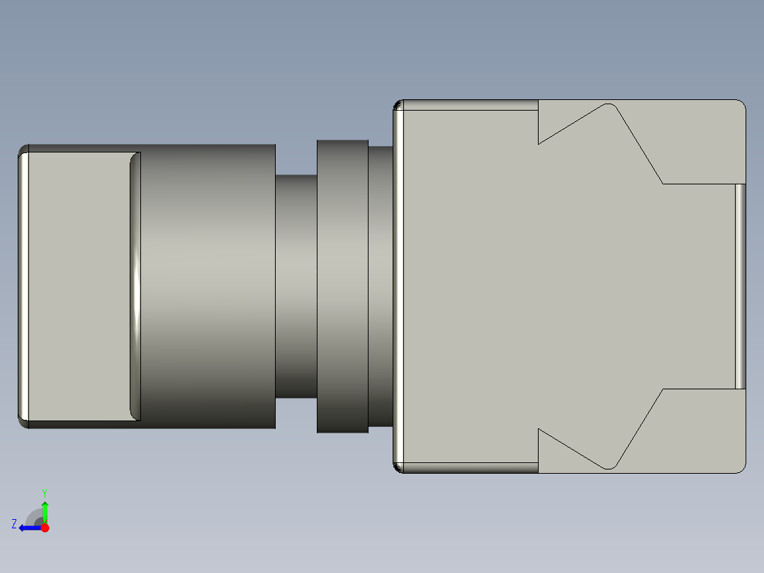 asTS-M80-04-LAY37Y090开关右视图