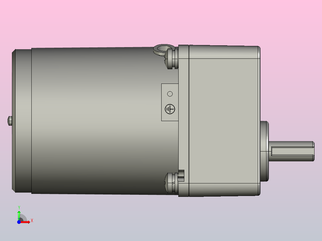 阻尼电机5RK40A-C 5GN3K～18K前视图
