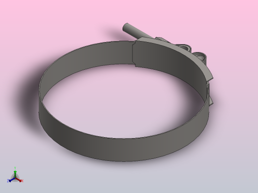 带螺栓的450号环形夹