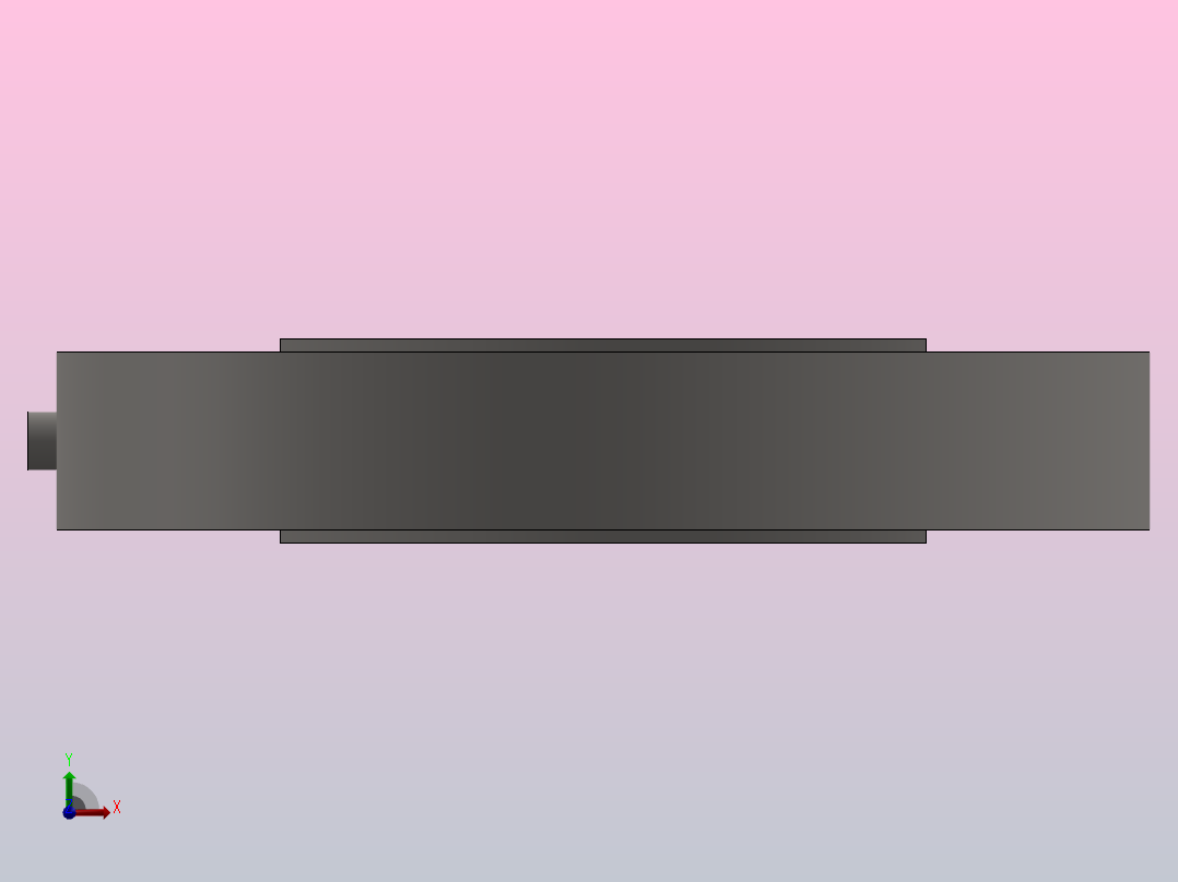 带螺栓的450号环形夹前视图